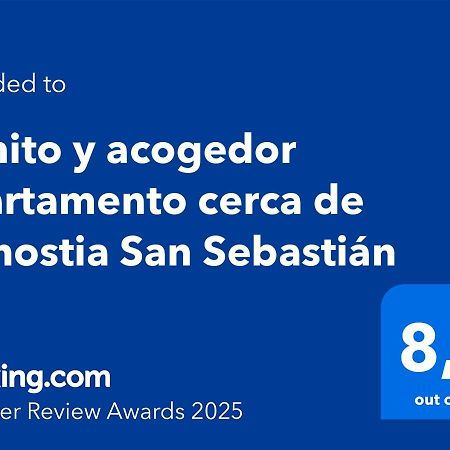 Bonito Y Acogedor Apartamento Cerca De Donostia San Sebastian Lezo Εξωτερικό φωτογραφία